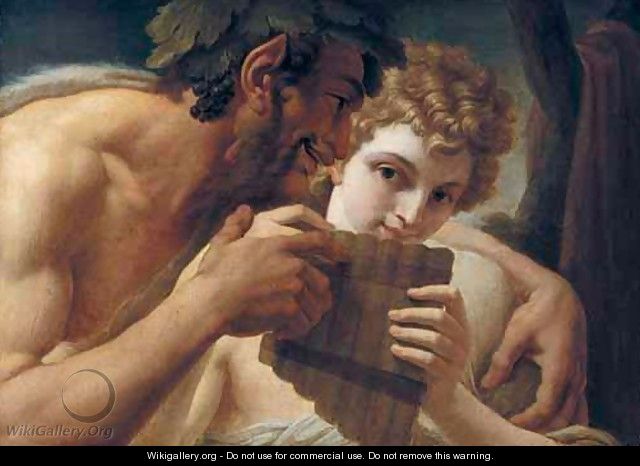 Pan And Apollo - Vincenzo Camuccini