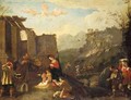 The Adoration Of The Shepherds - (after) Domenico (Micco Spadaro) Gargiulo