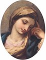 The Head Of The Madonna - (after) Cortona, Pietro da (Berrettini)