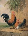 Poultry In A Landscape 2 - Albertus Verhoesen