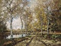 Sheep In A Sunny Autumn Landscape - Arnold Marc Gorter
