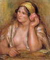 Gabrielle Au Collier Vert - Pierre Auguste Renoir