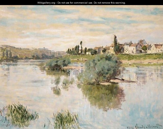La Seine A Lavacourt - Claude Oscar Monet