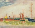 Bateaux Au Soleil - James Ensor