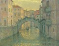 Le Matin, Soleil, Venise - Henri Eugene Augustin Le Sidaner