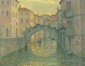 Le Matin, Soleil, Venise - Henri Eugene Augustin Le Sidaner