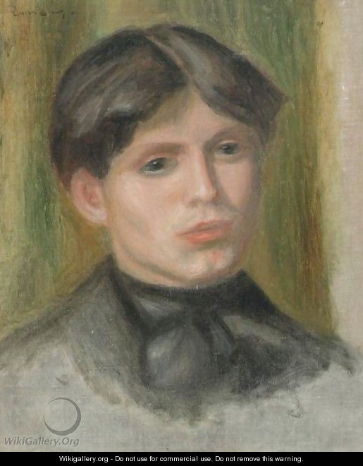 Tete De Femme 2 - Pierre Auguste Renoir
