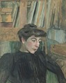 Femme Avec Les Sourcils Noirs - Edouard (Jean-Edouard) Vuillard