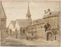 View Of The St. Jacobskerk And The Gasthuis, Maastricht - Josua de Grave