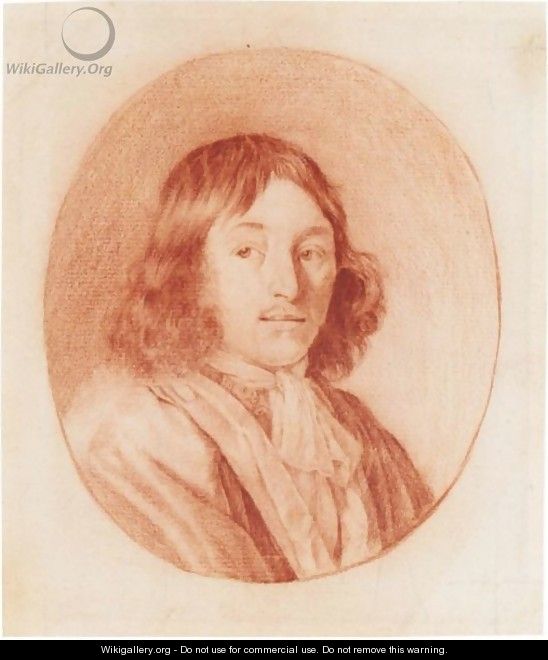 Portrait Of A Young Man - (after) Frans Van The Elder Mieris