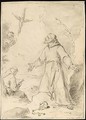 The Vision Of St. Francis - (after) Cornelius I Schut