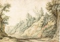 A Wooded Landscape - Pauwels I van Hillegaert