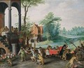 An Allegory Of The Tulipmania - Jan, the Younger Brueghel