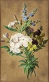 Jasmine, Forget-Me-Nots And Violets - Cornelis van Spaendonck