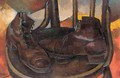 Still-Life With Boots - Vladimir Davidovich Baranov-Rossine