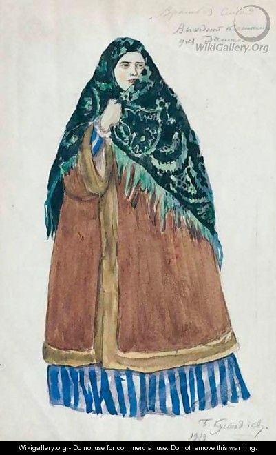 Costume Design For Dasha, The Merchant
