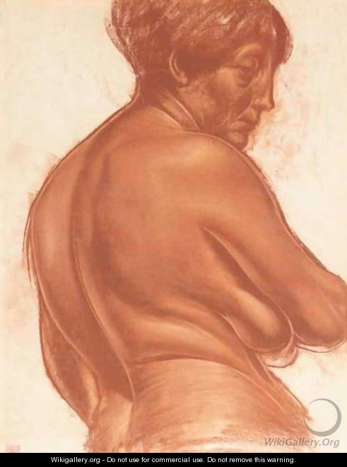 Female Nude - Alexander Evgenievich Yakovlev