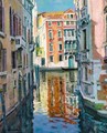 View Of Venice - Arnold Borisovich Lakhovsky