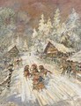 Racing Troika, Tverskaya Gubernia - Konstantin Alexeievitch Korovin