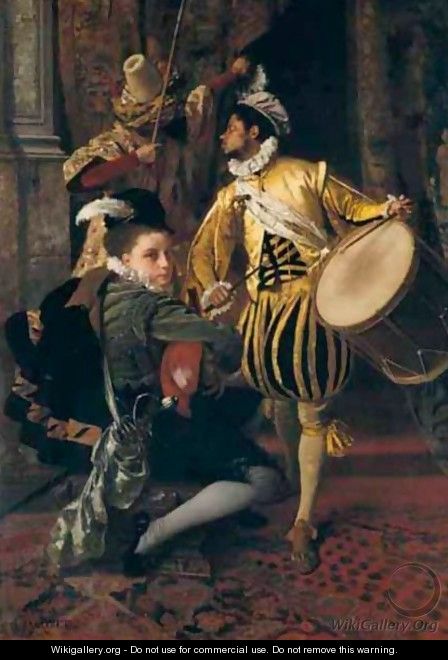 Musical Interlude - Gustave Jean Jacquet