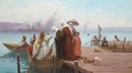 L'Imbarcazione, Constantinopoli - Fausto Zonaro
