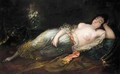 Maja Dormida (Sleeping Nude) - Eugenio Lucas Velazquez