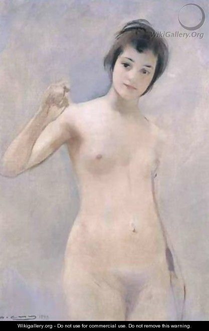 Desnudo Femenino (Nude) - Ramon Casas Y Carbo