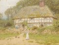An Old Surrey Cottage - Helen Mary Elizabeth Allingham, R.W.S.