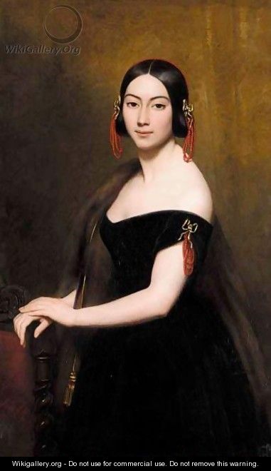 Portrait Of A Lady - Ary Scheffer