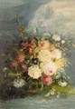 Still Life Of Flowers - Bertrand-Georges De Bayle