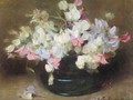 Study Of Sweet Peas - Arthur Hacker