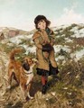 A Winter Walk - Edgar Bundy