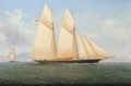 A Schooner Of The Royal Yacht Squadron - de Simone Tommaso