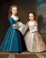 Double Portrait Of Thomas Plumer Byde (1722-1789), Of Ware Park, Hertfordshire and His Brother, John Byde - Enoch Seeman