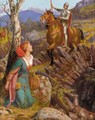 The Overthrowing Of The Rusty Knight - Arthur Hughes
