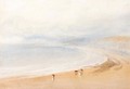Figures Crossing The Sands - William Roxby Beverley