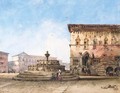 The Piazza Dei Priori, Perugia - William Wyld