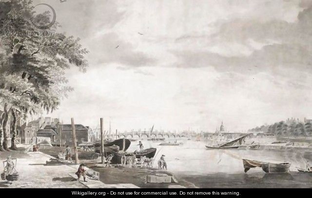 A View Of Westminster Bridge From Millbank   - James Miller