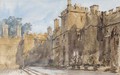 The Courtyard, Haddon Hall - David Cox