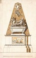 Designs For The Monument to Earl Stanhope In Westminster Abbey - John Michael Rysbrack