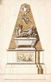 Designs For The Monument to Earl Stanhope In Westminster Abbey - John Michael Rysbrack