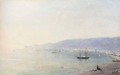 Sailing Boat Off Yalta, Ayu Dag Beyond - Ivan Konstantinovich Aivazovsky