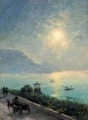 The Black Sea Coast At Night - Ivan Konstantinovich Aivazovsky