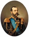 Portrait Of Tsar Alexander II - D. Rossyn