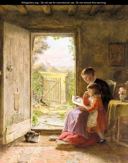 The Reading Lesson - George Hardy