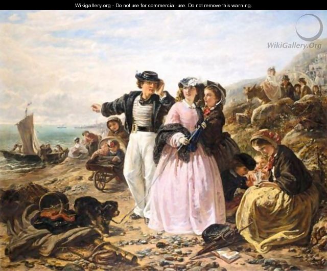 On The Sands - Frederick Thomas Underhill