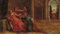 Esther Confronted By Hamon - (after) Paolo Veronese (Caliari)