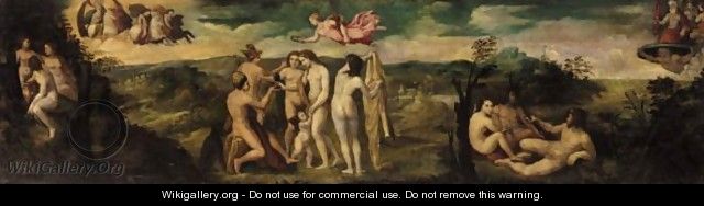 The Judgement Of Paris - (after) Raphael (Raffaello Sanzio of Urbino)