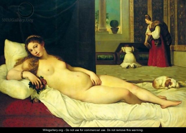 The Venus Of Urbino - (after) Orazio Vecellio