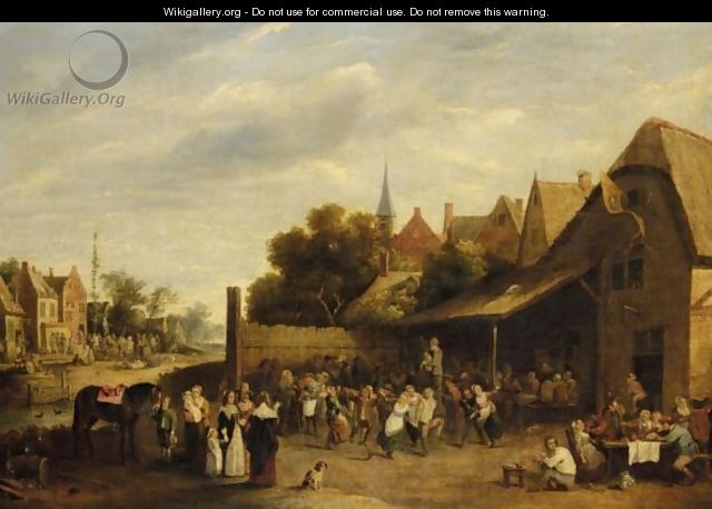 A Village Kermesse - (after) David The Younger Teniers
